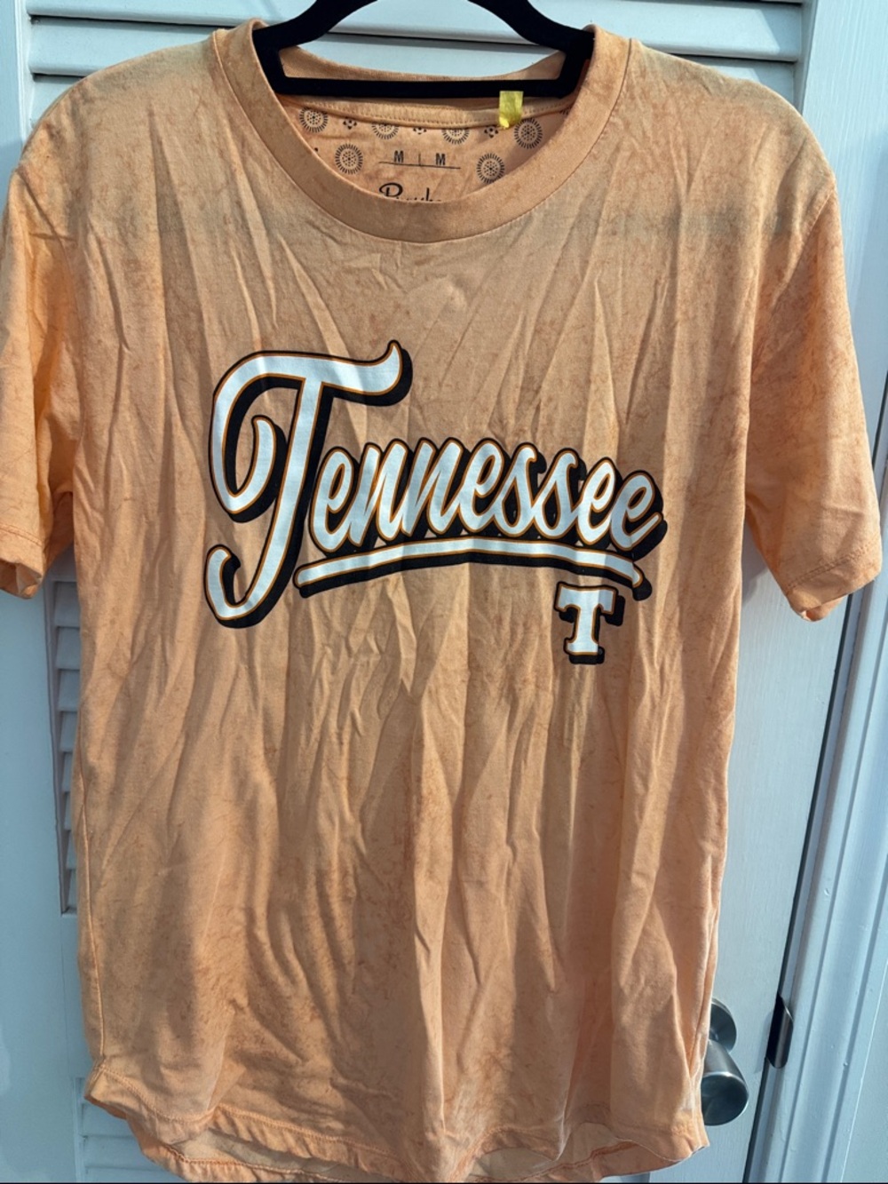 Tennessee Script Short Sleeve Tee - Orange
